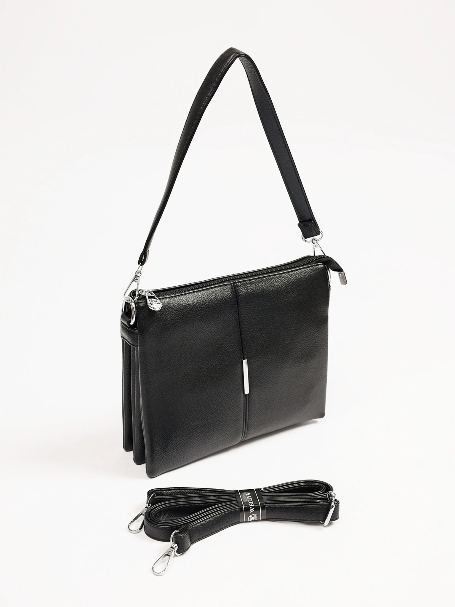 Сумка-кроссбоди с декоративным патчем в ассортименте